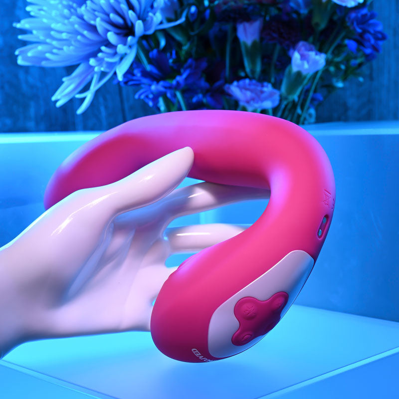 Evolved BUCK WILD - Pink USB Rechargeable Flicking Vibrator