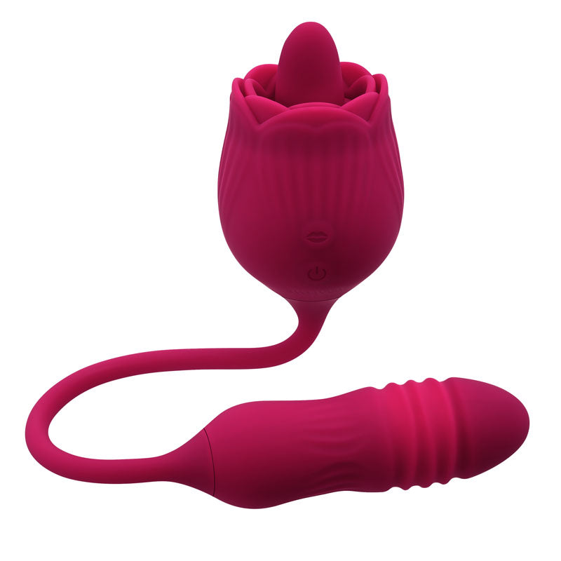 Evolved WILD ROSE - Red USB Rechargeable Flickering Stimulator