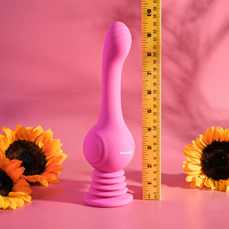 Evolved GYRO VIBE - Pink 24.8 cm USB Rechargeable Super Vibrator