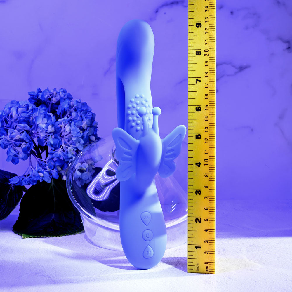 Evolved BUTTERFLY DREAMS - Purple 23.8 cm USB Rechargeable Butterfly Vibrator