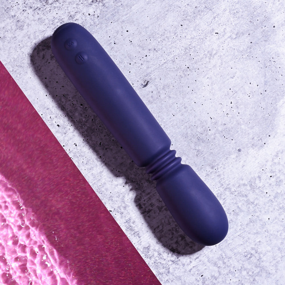 Evolved HANDY THRUSTER - Purple 20.3 cm USB Rechargeable Thrusting Vibrator