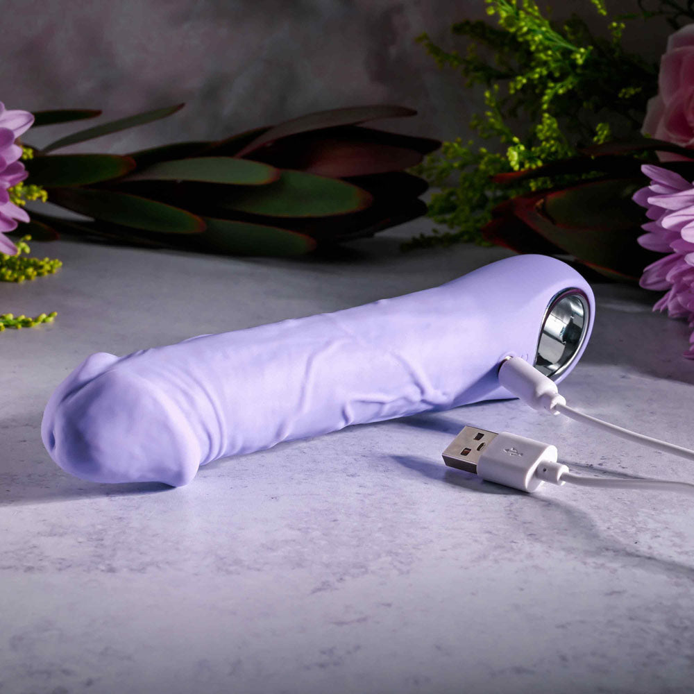 Evolved PURPLE FANTASY - Purple 18.4 cm USB Rechargeable Vibrator