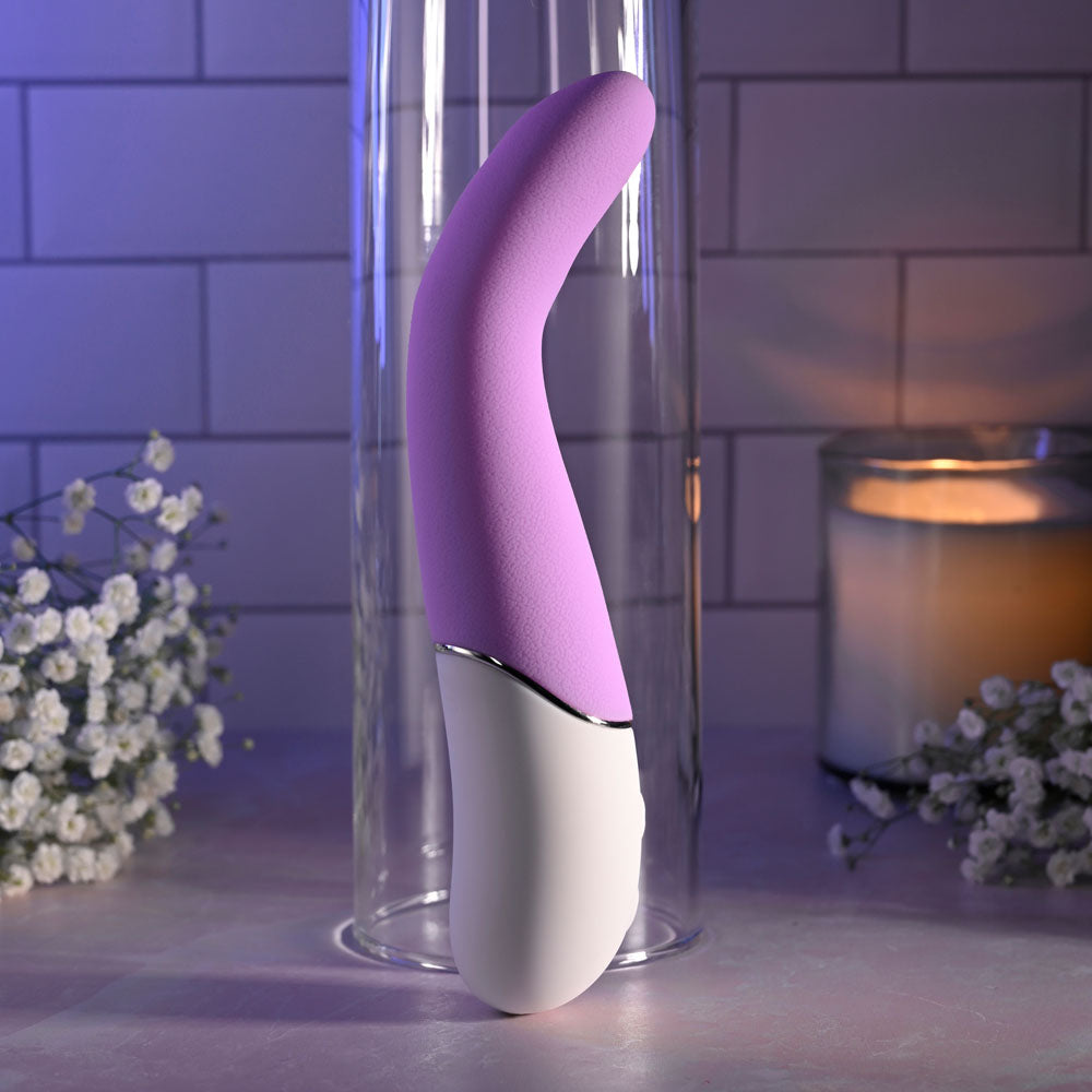 Evolved SLIP OF THE TONGUE - Purple 21.1 cm USB Rechargeable Flicking Tongue Vibrator