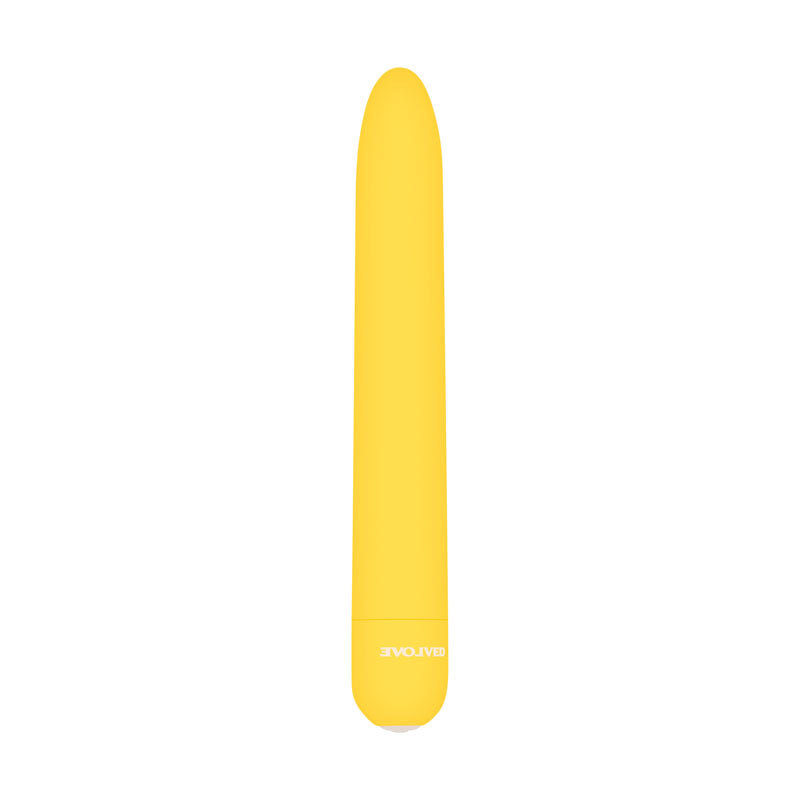 Evolved Sunny Sensations - Yellow 18.6 cm USB Rechargeable Vibrator