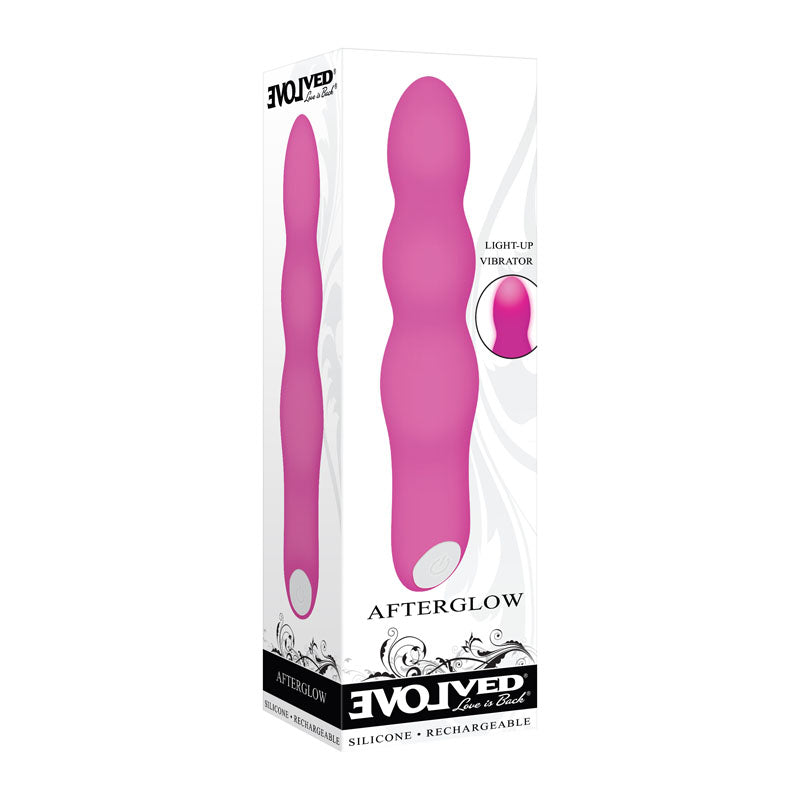 Evolved Afterglow - Pink 16.5 cm USB Rechargeable Vibrator