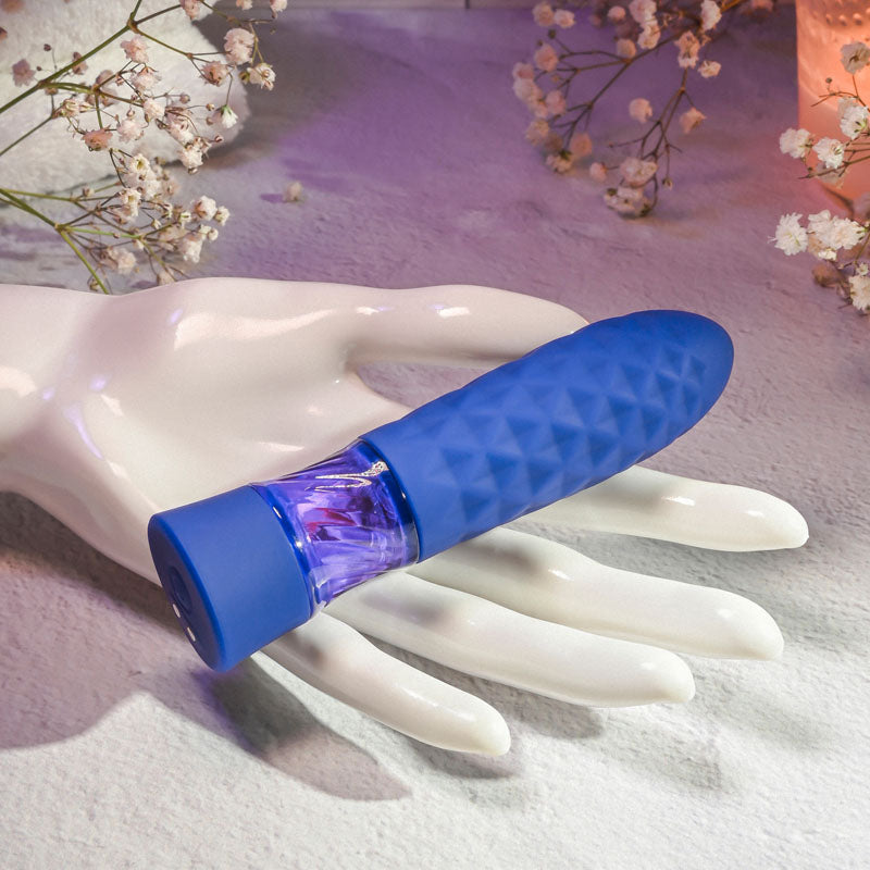 Evolved RAVER - Blue 12.3 cm USB Rechargeable Mini Vibrator