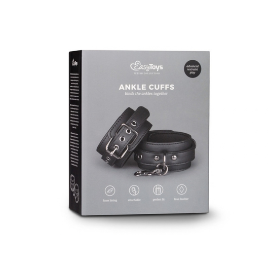 Easy Toys - Ankle Cuffs Black
