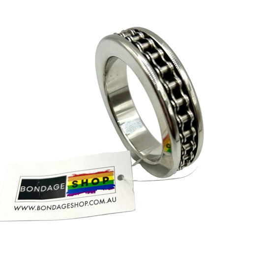 FIDGET SPINNER STAINLESS STEEL COCKRING