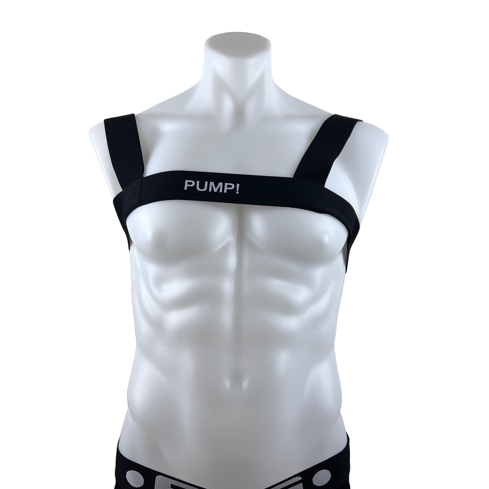 Pump Elastic Bulldog Harness - Bondage Shop
