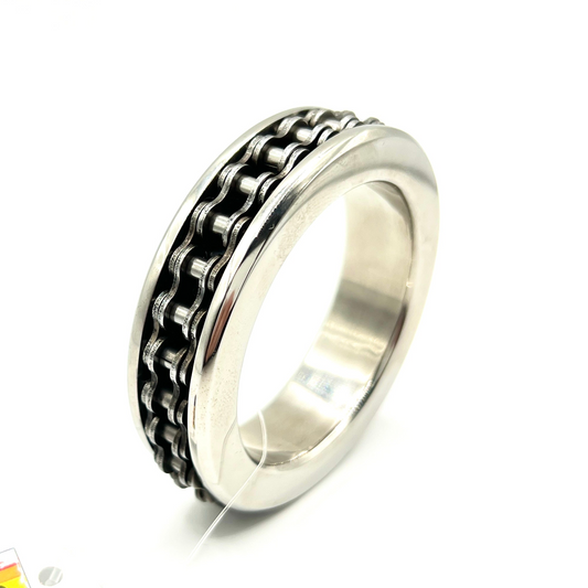 FIDGET SPINNER STAINLESS STEEL COCKRING