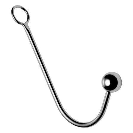STAINLESS STEEL ANAL HOOK - 1 BALL 30mm