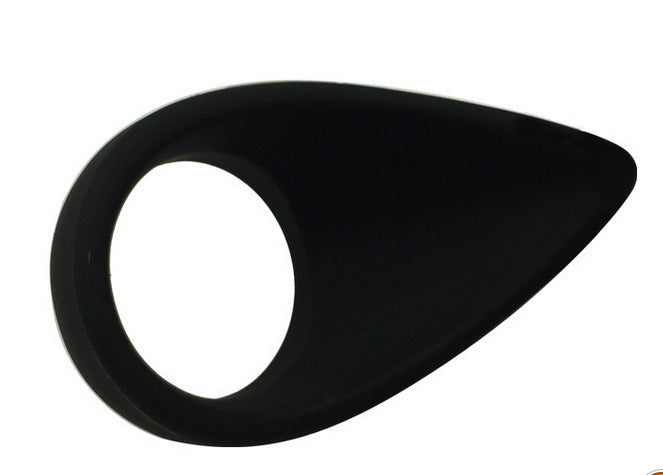 TEARDROP BLACK SILICONE COCK RING