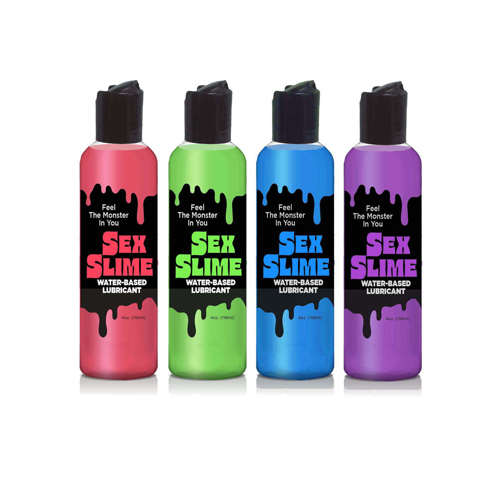 Sex Slime - Green - Green Water Based Lubricant - 120 ml Bottle