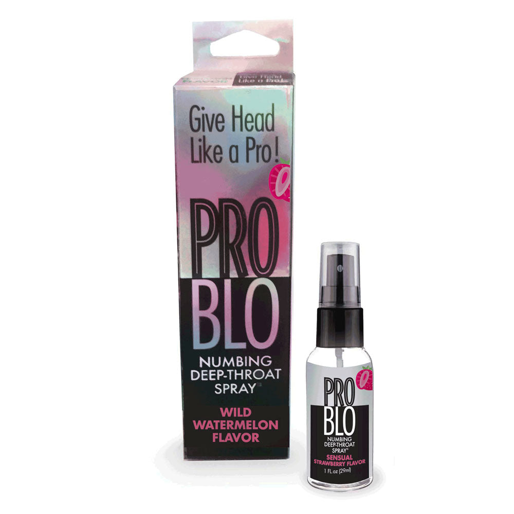 ProBlo Deep Throat Spray - Strawberry - Strawberry Flavoured Deep Throat Spray - 30 ml