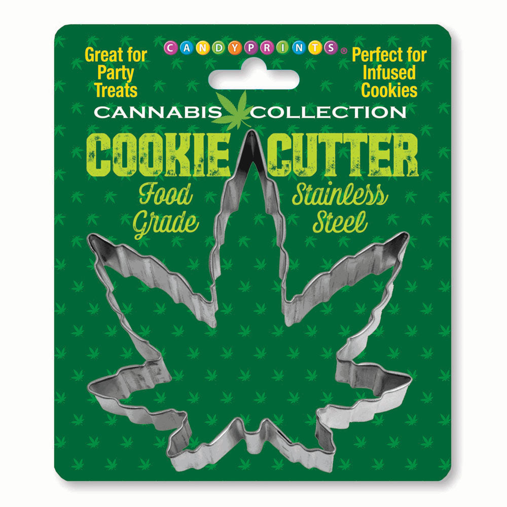 Cannabis Cookie Cutter - Metal Cookie Cutter