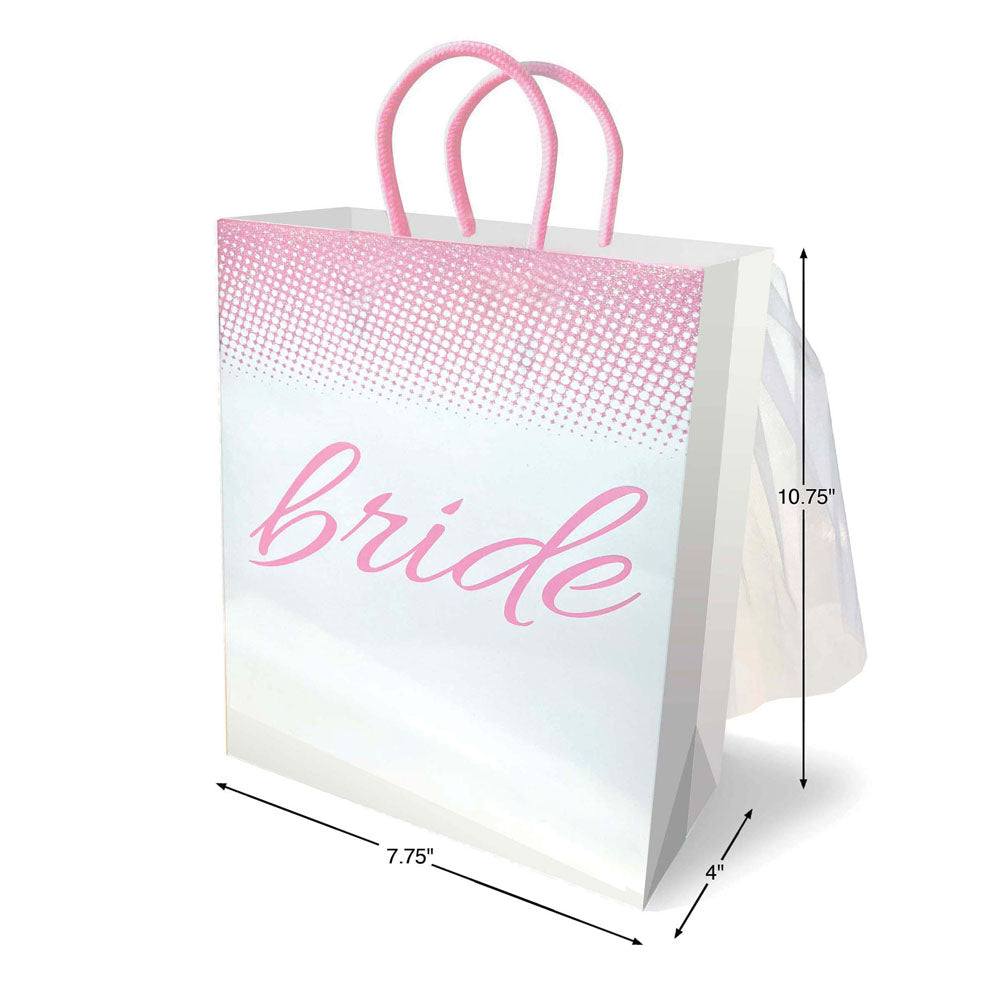 Bride Veil Gift Bag - Bridal Gift Bag with Veil