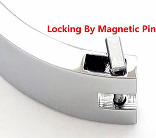 Polished Metal Wrist Restraints