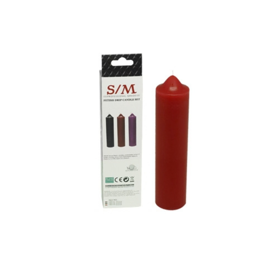 LOW TEMPERATURE CANDLE - RED