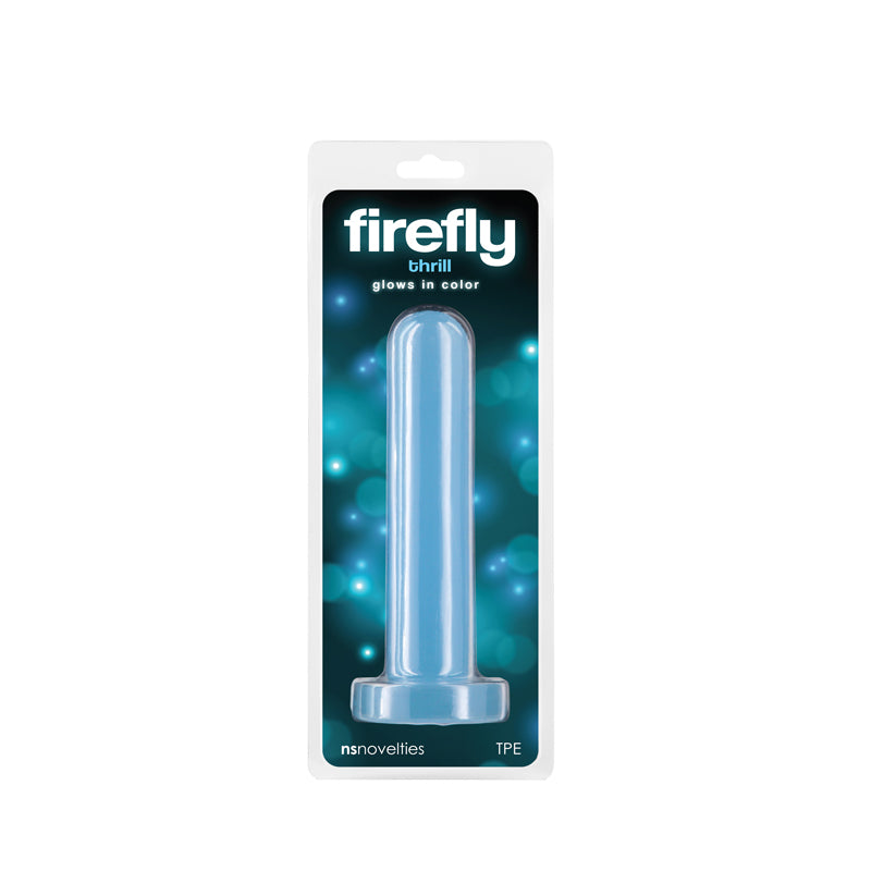 Firefly - Thrill - Blue - Small - Glow in Dark Blue 15.5 cm Small Dildo