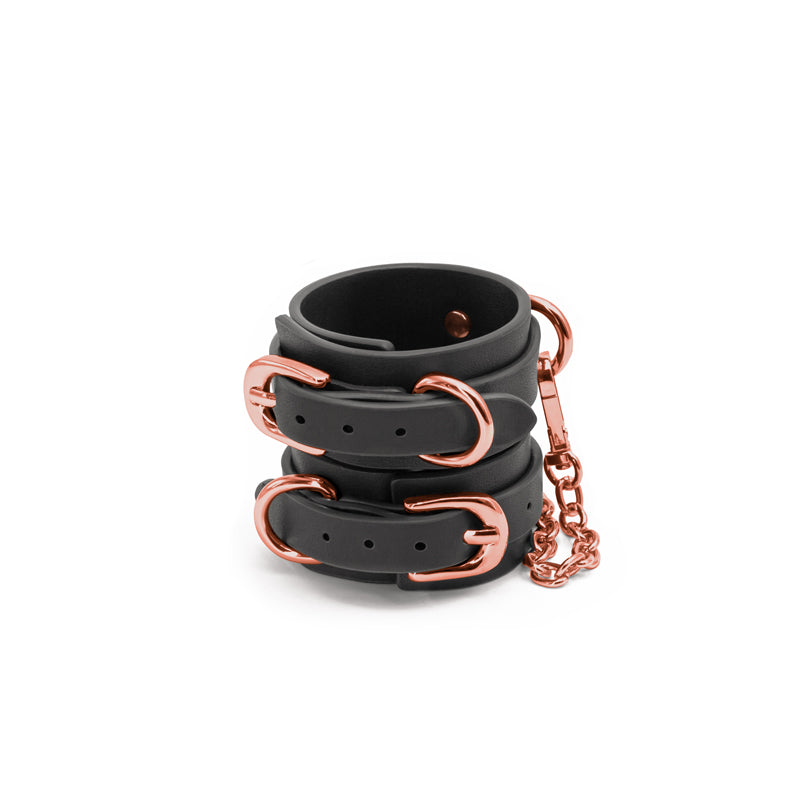 Bondage Couture Wrist - Black Restraints