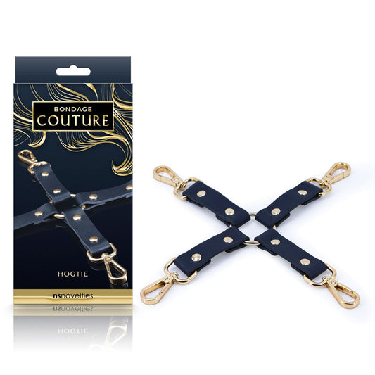 Bondage Couture Hog Tie - Blue Hog Tie Restraint