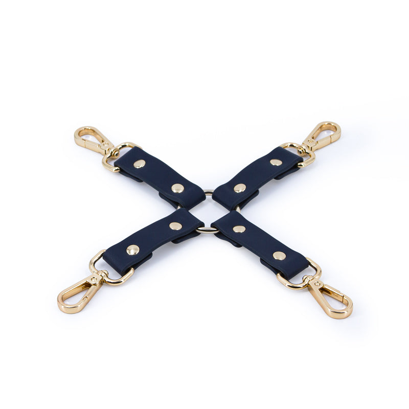 Bondage Couture Hog Tie - Blue Hog Tie Restraint