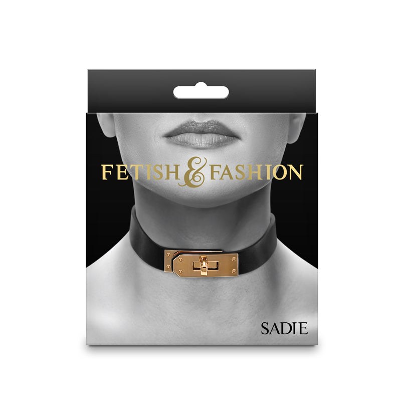 Fetish & Fashion - Sadie Collar - Black Collar