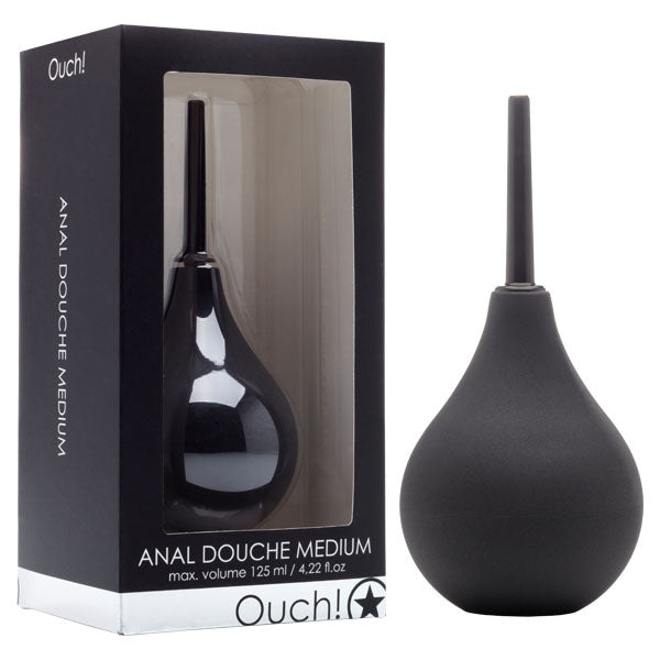 Ouch Anal Douche - Medium - Black Douche - 125 ml