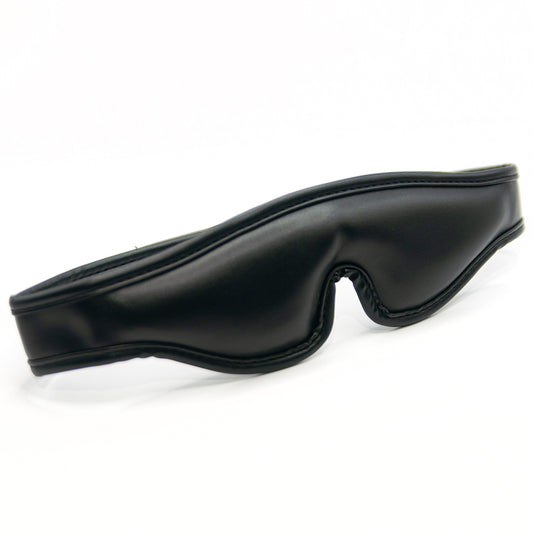 Padded Velco Leather Blindfold