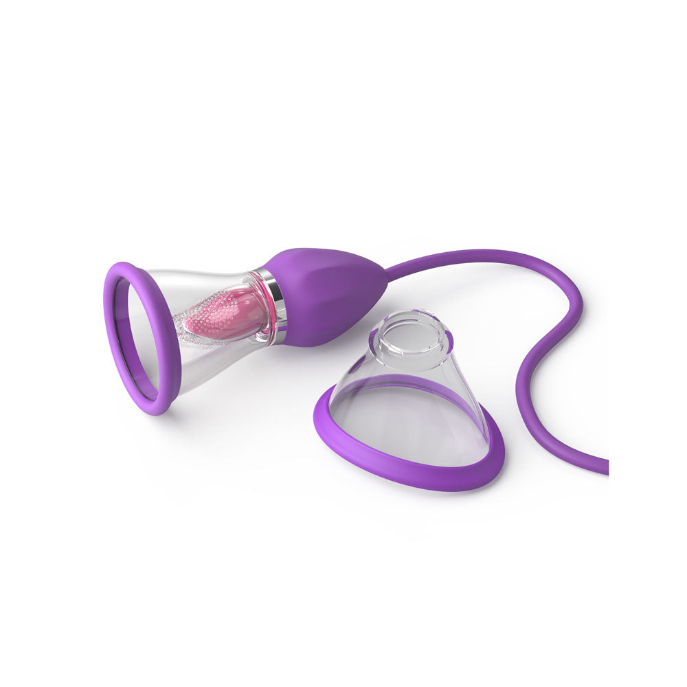 Fantasy For Her Her Ultimate Pleasure Max - Purple USB Rechargeable Vibrator with Flicking Stimulator