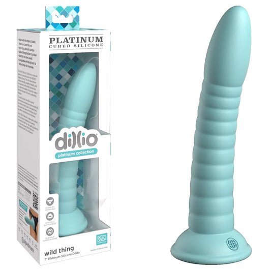 Dillio Platinum Wild Thing - Teal - Teal 17.8 cm (7'') Dong