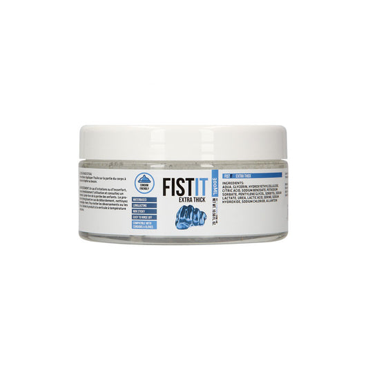 PHARMQUESTS Fist-It Extra Thick - 300ml - Thick Water Based Lubricant - 300 ml Tub