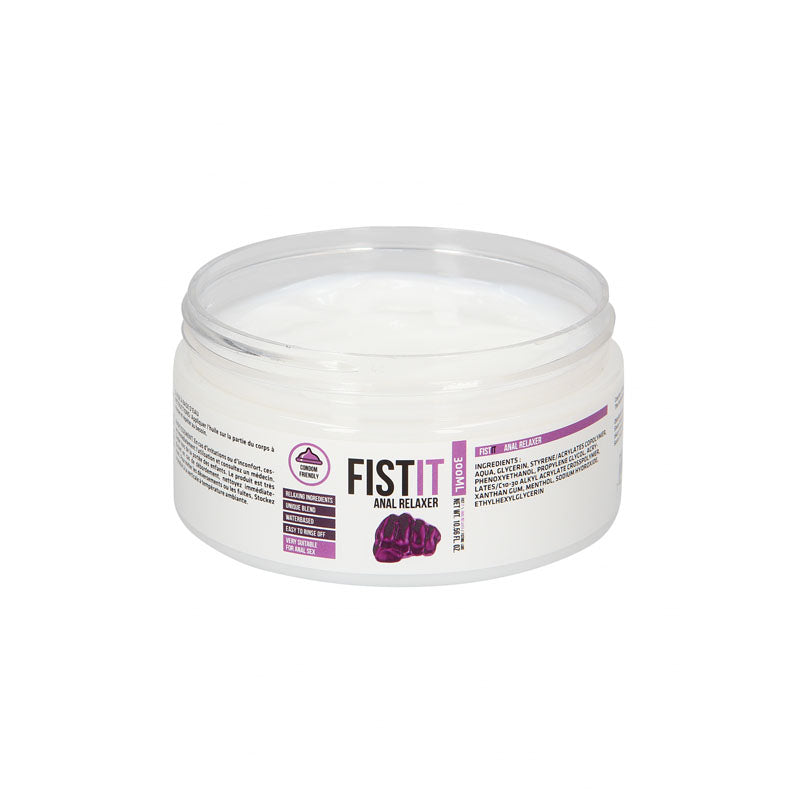 PHARMQUESTS Fist-It Anal Relaxer - 300ml - Water Based Relaxing Lubricant - 300 ml Tub