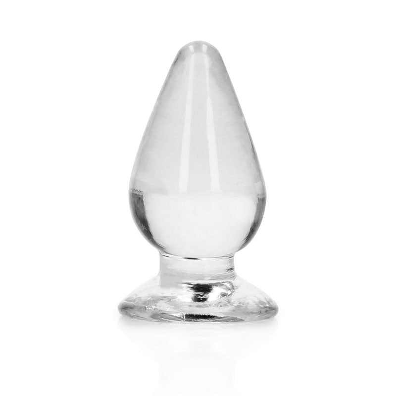 REALROCK 11.5 cm Anal Plug - Clear - Clear 11.5 cm (4.5'') Butt Plug