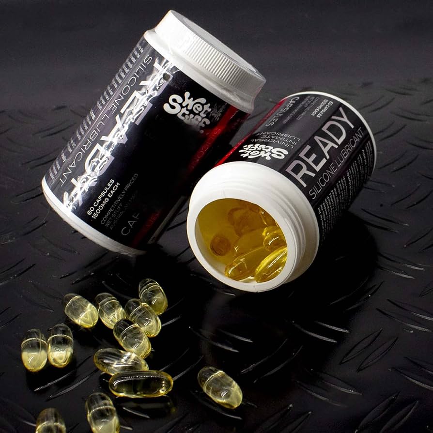 Wet Stuff Ready Silicone Bodyglide Caps Jar 60 Pack