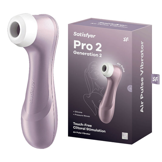 Satisfyer Pro 2 - Purple - Touch-Free USB-Rechargeable Clitoral Stimulator