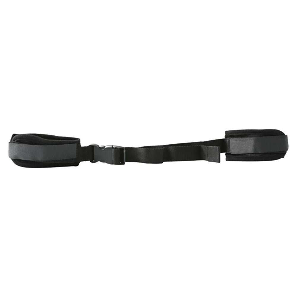 Sex & Mischief Adjustable Handcuffs - Black Restraints