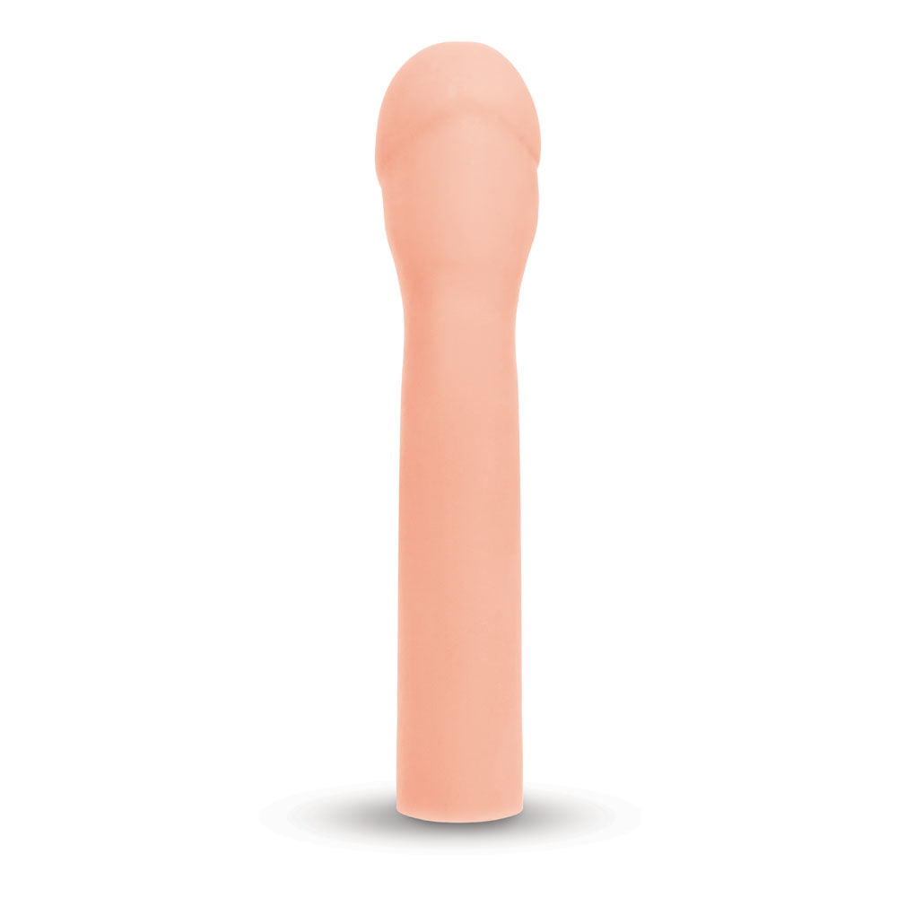 Size Up Realistic 3'' Penis Extender - Flesh 7.6 cm (3'') Penis Extension Sleeve