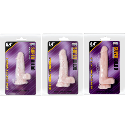 BAILE SUPER DILDO - FLESH