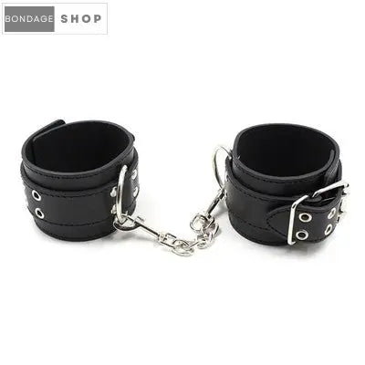 Vegan PU Leather Restraints Bondage Shop