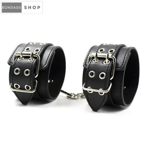 Vegan PU Leather Restraints Bondage Shop