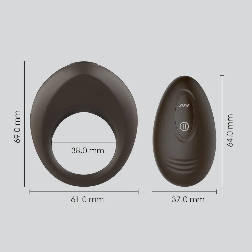 WINYI - ALAN 10 FCN RECHARGEABLE COCK RING