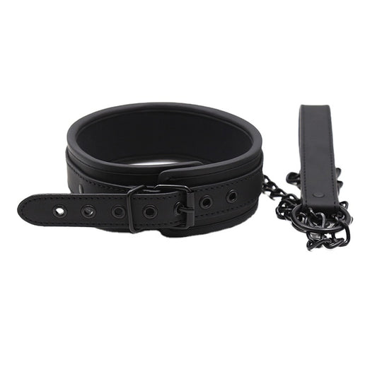 PLEASURE AND PAIN - PU SLAVE COLLAR