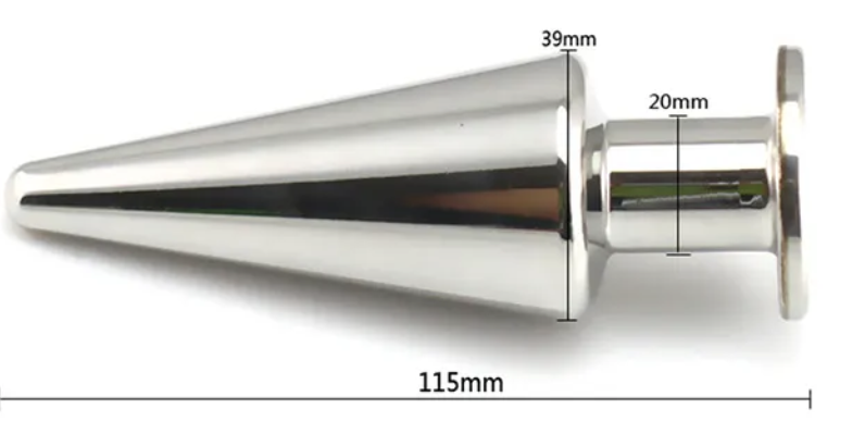 "GRACE" STAINLESS STEEL PLUG