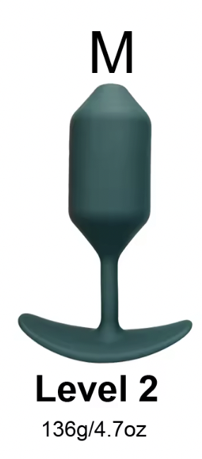 LONG NECK TEAL BUTTPLUG