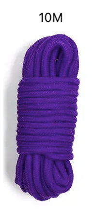 Purple rope coiled on a white background with '10M' text above.