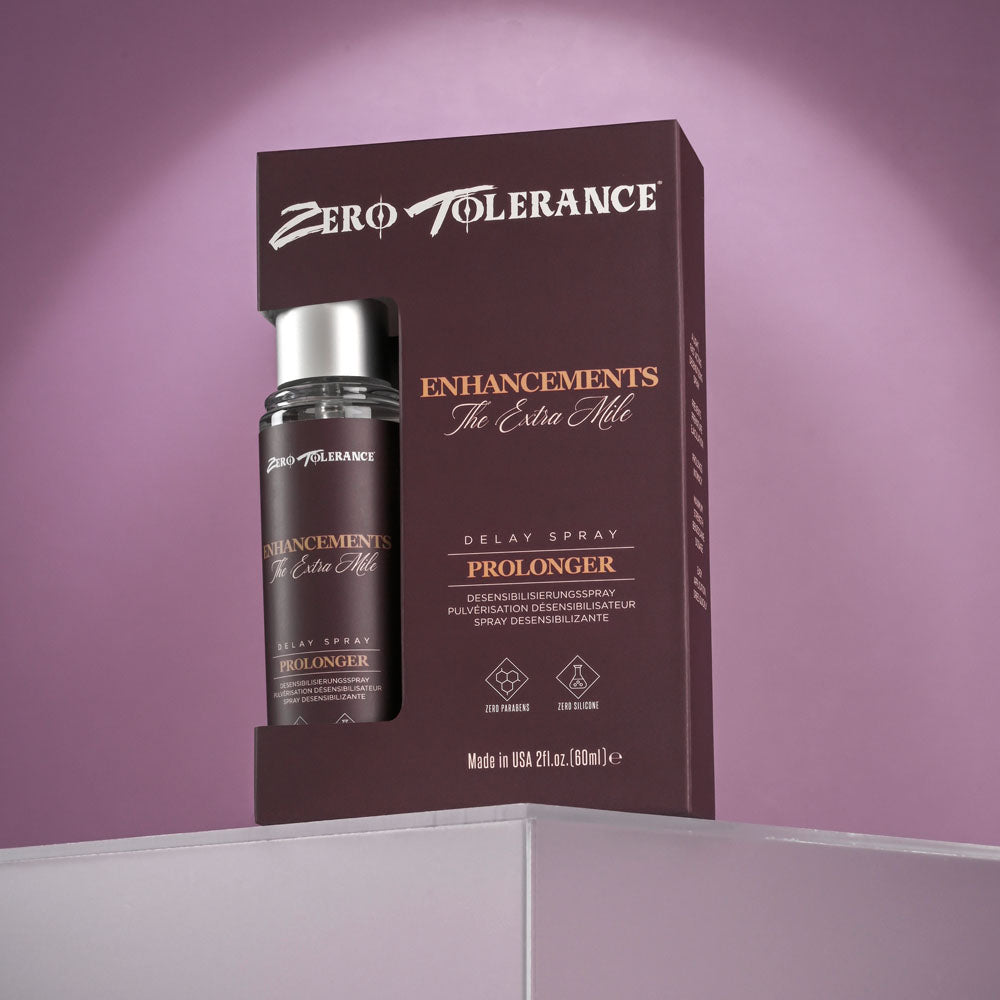 Zero Tolerance Enhancements - The Extra Mile - Delay Spray for Men - 60 ml Spray