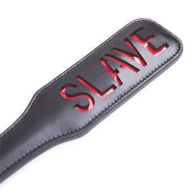 PU Leather Paddle - Slave - Bondage Shop