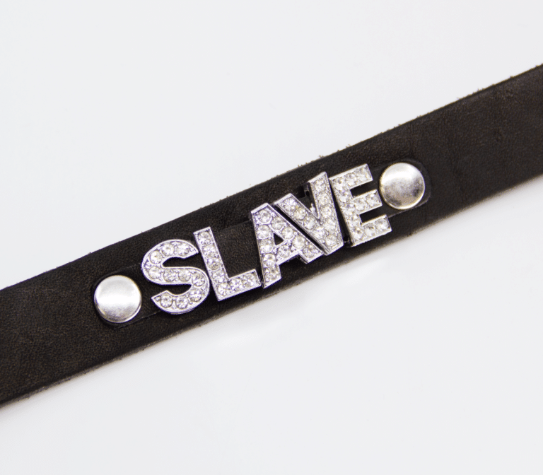 Diamanté Slave Collar