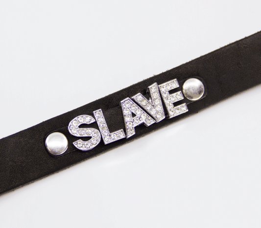 Diamanté Slave Collar